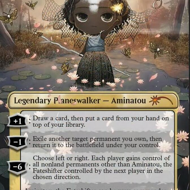 Aminatou, the Fateshifter (Rainbow Foil) [Secret Lair Drop Series]