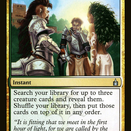 Congregation at Dawn [Ravnica: City of Guilds]