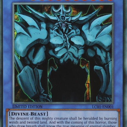 Obelisk the Tormentor (25th Anniversary) [LC01-EN001] Ultra Rare