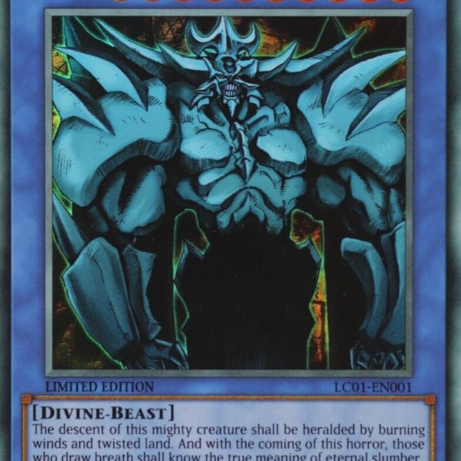 Obelisk the Tormentor (25th Anniversary) [LC01-EN001] Ultra Rare