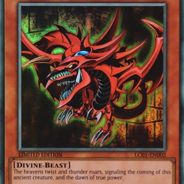 Slifer the Sky Dragon (25th Anniversary) [LC01-EN002] Ultra Rare