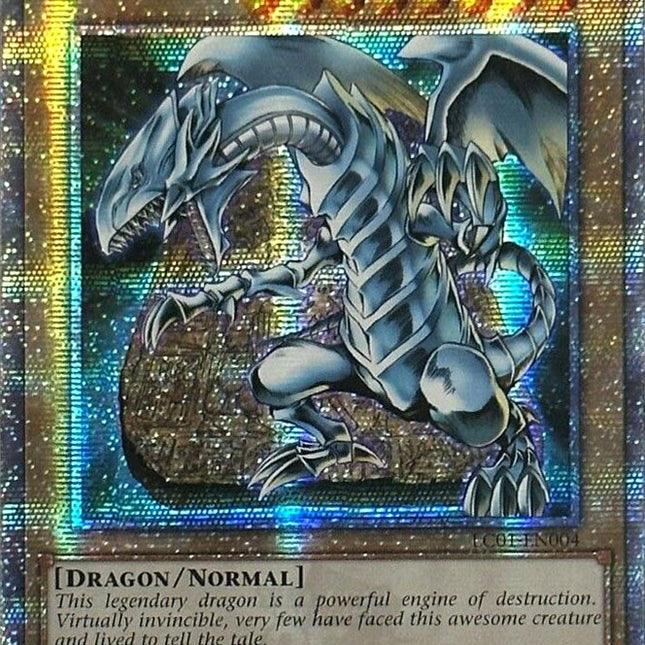 Blue-Eyes White Dragon (25th Anniversary) [LC01-EN004] Quarter Century Secret Rare