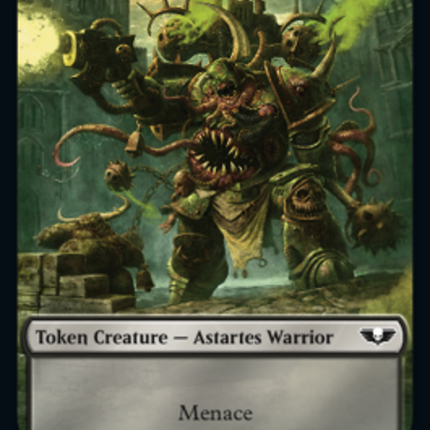 Spawn // Astartes Warrior Double-Sided Token [Warhammer 40,000 Tokens]