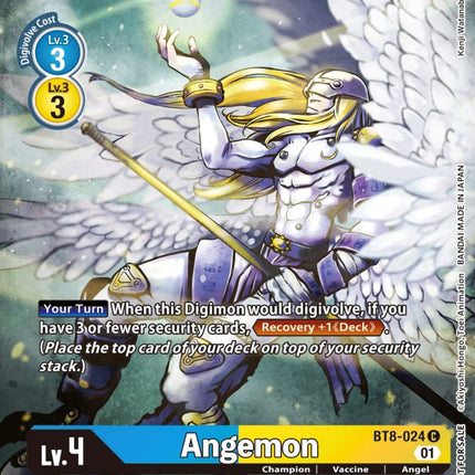 Angemon [BT8-024] (Official Tournament Pack Vol.9) [New Awakening Promos]
