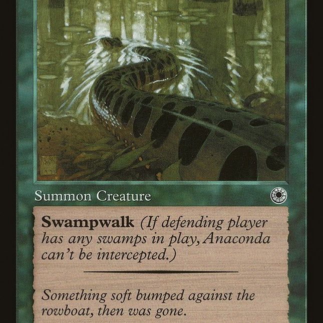 Anaconda (With Flavor Text) [Portal]