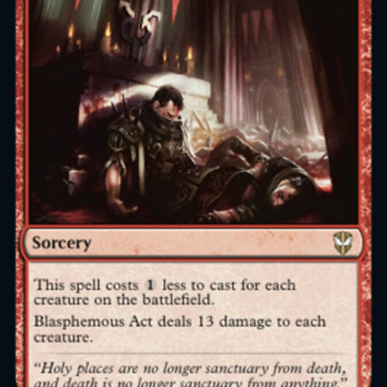 Blasphemous Act [Streets of New Capenna Commander]