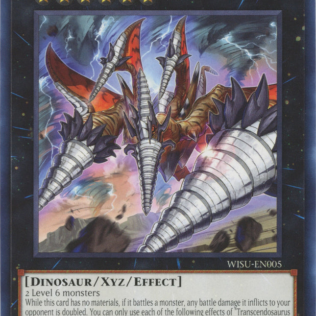Transcendosaurus Drillygnathus [WISU-EN005] Rare – TokenMTG