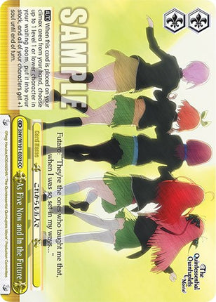 As Five Now and In the Future (5HY/W101-E023 CC) [The Quintessential Quintuplets Movie]