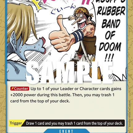 Usopp's Rubber Band of Doom!!! [Pillars of Strength]