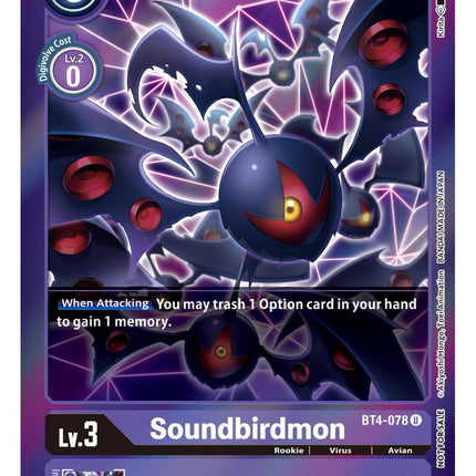 Soundbirdmon [BT4-078] (Event Pack 2) [Great Legend]