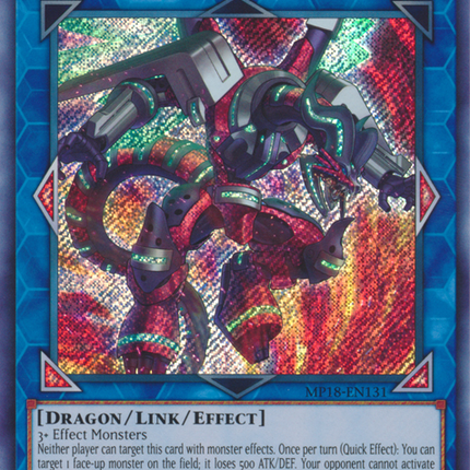 Borreload Dragon [MP18-EN131] Secret Rare