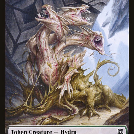 Cat Beast // Hydra Double-Sided Token [Zendikar Rising Tokens]