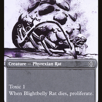 Blightbelly Rat (Showcase Ichor) [Phyrexia: All Will Be One]