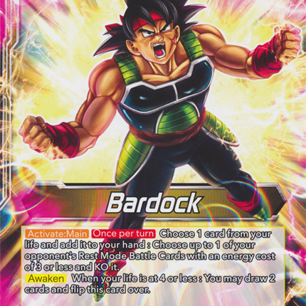 Bardock // Uncontrollable Bardock (Oversized Card) (BT4-071) [Oversized Cards]
