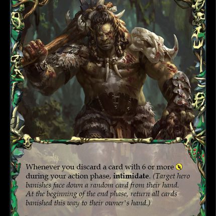 Rhinar, Reckless Rampage [U-CRU001] (Crucible of War Unlimited)  Unlimited Normal