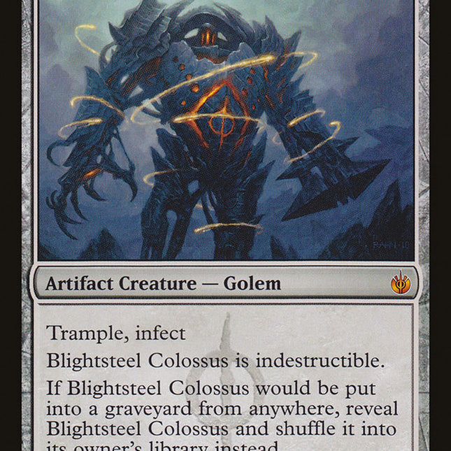 Blightsteel Colossus [Mirrodin Besieged]