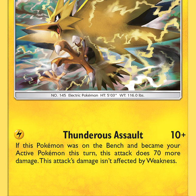 Zapdos (40/181) [Sun & Moon: Team Up]