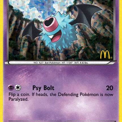 Woobat (7/12) [McDonald's Promos: 2012 Collection]