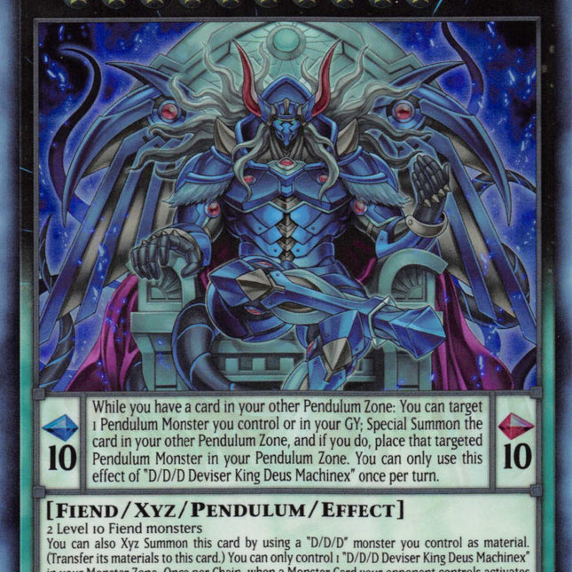 D/D/D Deviser King Deus Machinex [BACH-EN044] Ultra Rare