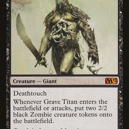 Grave Titan [Magic 2012]