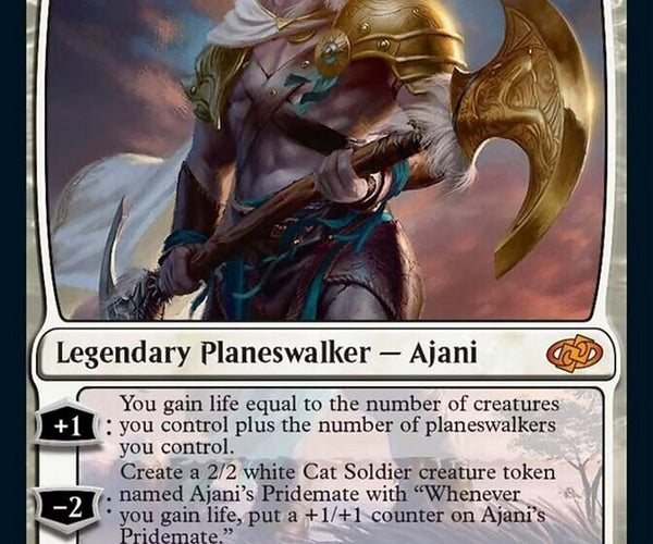 mtg cards like ajani's pridemate Ajani, Strength of the Pride [Jumpstart 2022] – TokenMTG