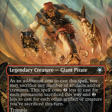 Dargo, the Shipwrecker (Borderless) [The Lost Caverns of Ixalan Special Guests]