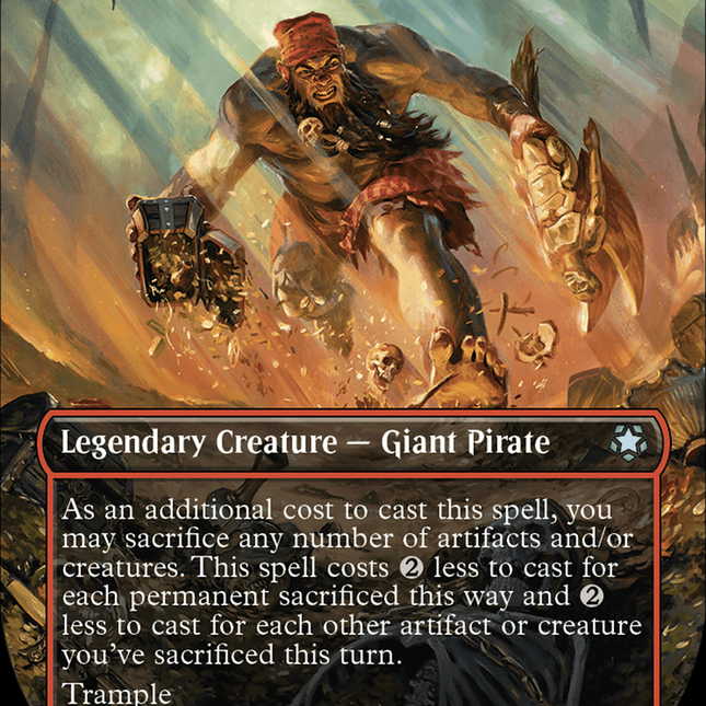 Dargo, the Shipwrecker (Borderless) [The Lost Caverns of Ixalan Special Guests]