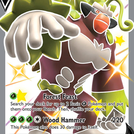 Rillaboom V (SV105/SV122) [Sword & Shield: Shining Fates]