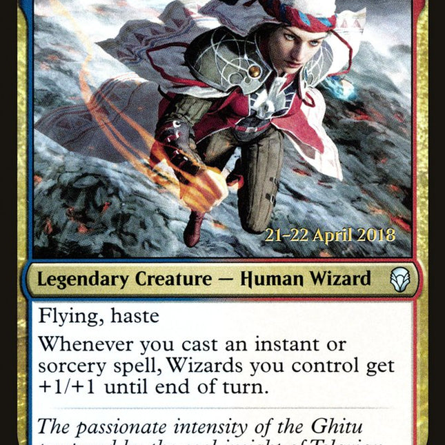 Adeliz, the Cinder Wind [Dominaria Prerelease Promos]
