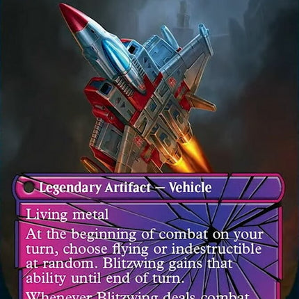 Blitzwing, Cruel Tormentor // Blitzwing, Adaptive Assailant (Shattered Glass) [Transformers]