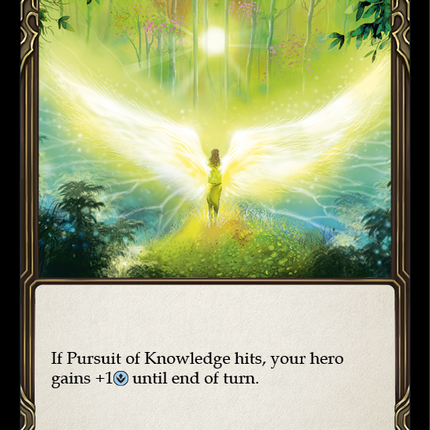 Pursuit of Knowledge [U-ARC161] (Arcane Rising Unlimited)  Unlimited Rainbow Foil
