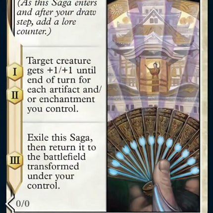 Michiko's Reign of Truth // Portrait of Michiko [Kamigawa: Neon Dynasty]