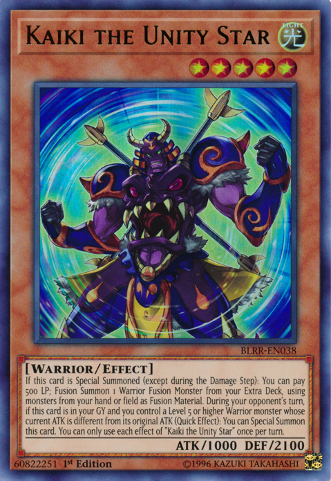 unity yugioh card price Kaiki the Unity Star [BLRR-EN038] Ultra Rare – TokenMTG