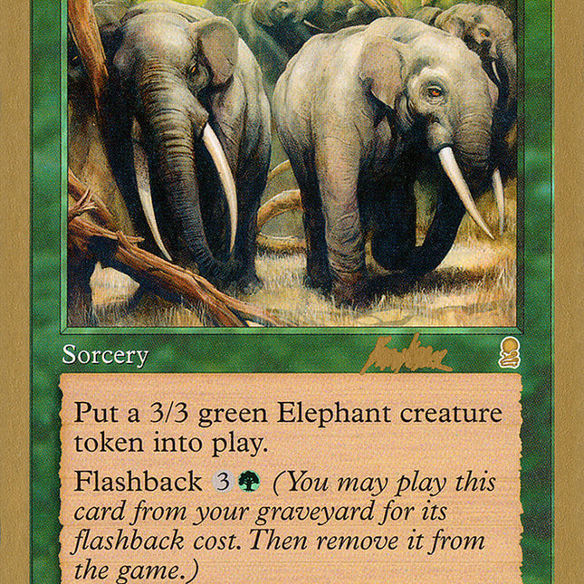 brian kibler mtg card Call of the Herd (Brian Kibler) [World Championship Decks 2002] – TokenMTG