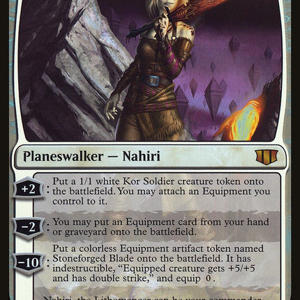 Nahiri, the Lithomancer (Oversized) [Commander 2014 Oversized]