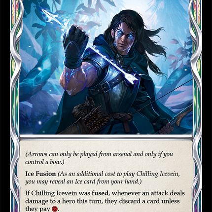 Chilling Icevein (Blue) [ELE052] (Tales of Aria)  1st Edition Normal