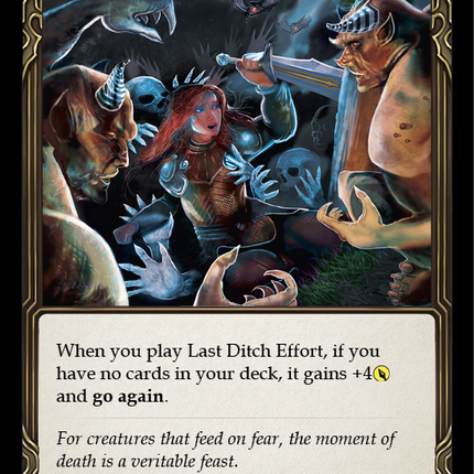 Last Ditch Effort [WTR161-S] (Welcome to Rathe)  Alpha Print Normal