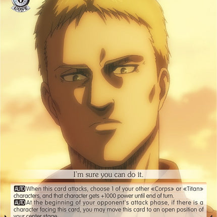 Reiner: Giving Advice [Attack On Titan: Final Season]