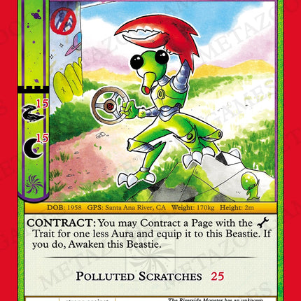 Riverside Monster [Cryptid Nation: UFO First Edition]