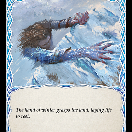 Winter's Grasp (Yellow) [ELE161] (Tales of Aria)  1st Edition Normal
