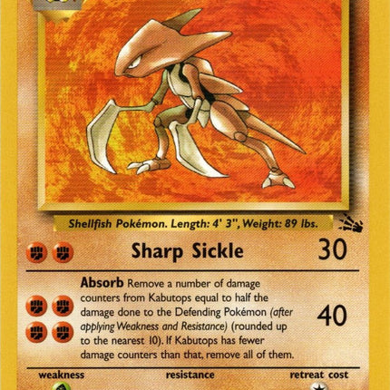 Kabutops (24/62) [Fossil Unlimited]