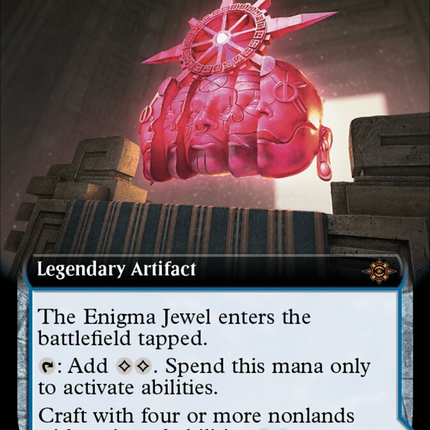 The Enigma Jewel // Locus of Enlightenment (Extended Art) [The Lost Caverns of Ixalan]