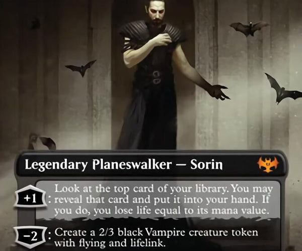 dracula mtg card Sorin the Mirthless