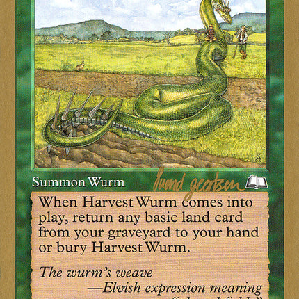Harvest Wurm (Svend Geertsen) [World Championship Decks 1997]