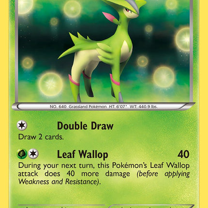 Virizion (13/101) (Cosmos Holo) (Blister Exclusive) [Black & White: Noble Victories]