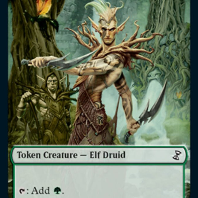mtg elf token cards Llanowar Elves Token [Time Spiral Remastered Tokens] – TokenMTG