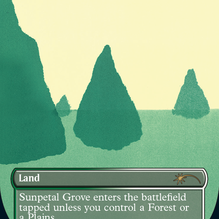 Sunpetal Grove (Borderless) [Secret Lair Drop Series]