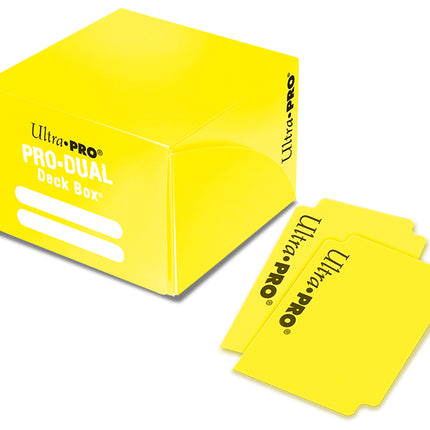 Ultra PRO: Deck Box - PRO-Dual (Standard - Yellow)