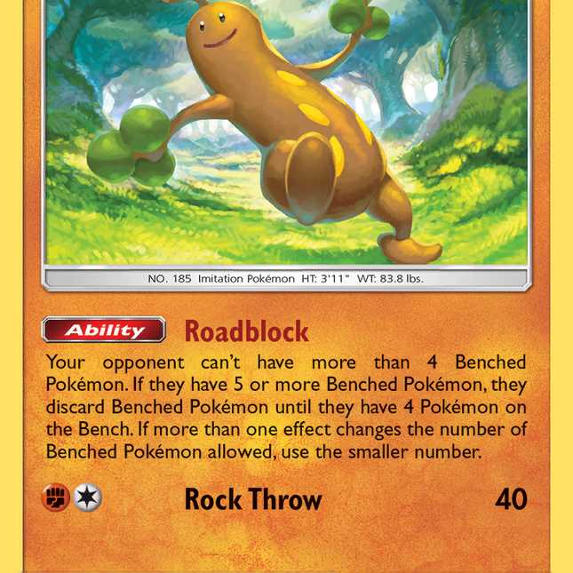 Sudowoodo (66/145) [Sun & Moon: Guardians Rising]