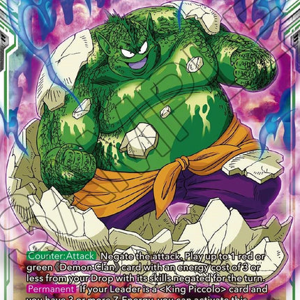 A Demon Is Born (BT18-088) [Dawn of the Z-Legends]